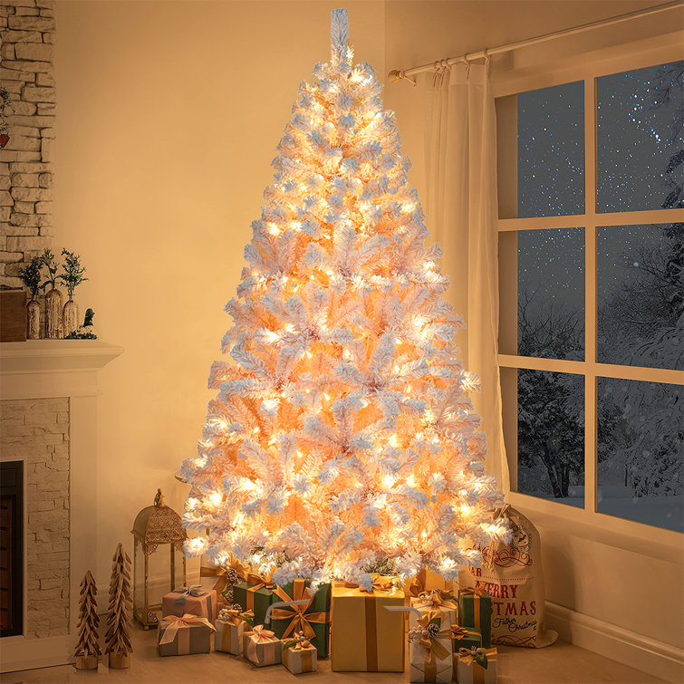 Artificial christmas tree with shop led lights